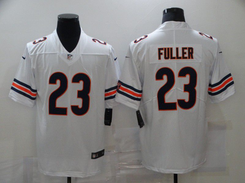 Men Chicago Bears #23 Fuller White Nike Vapor Untouchable Limited 2020 NFL Nike Jerseys->kansas city royals->MLB Jersey